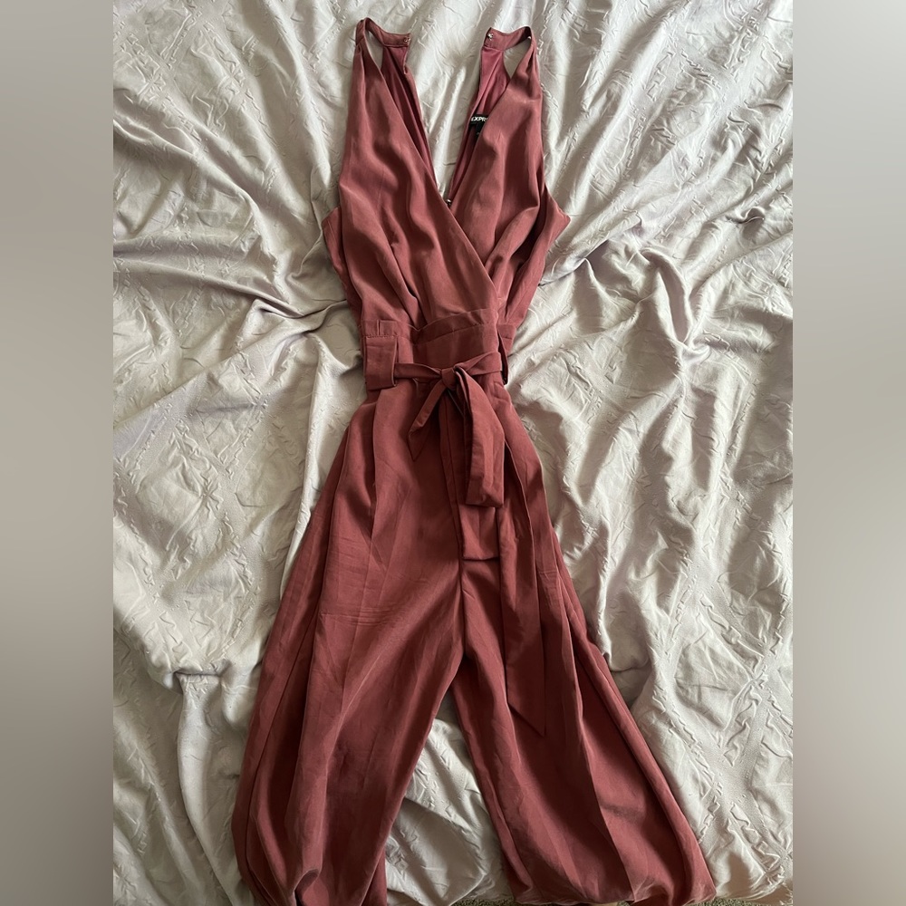 Dusty Rose Express Jumpsuit